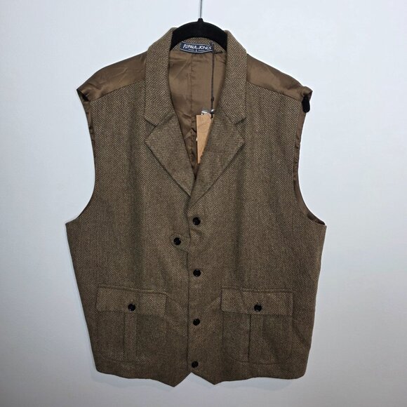 PJ Paul Jones NWT Vest Mens Large - Picture 1 of 7